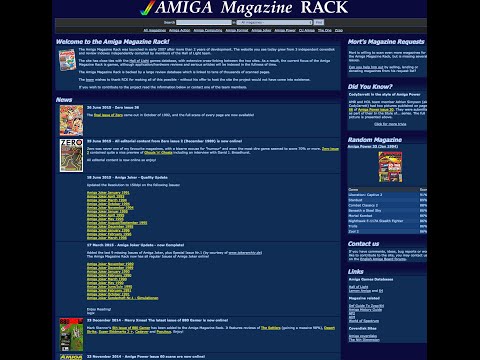 Zona Retro Flash: Revistas de Importación de Commodore Amiga