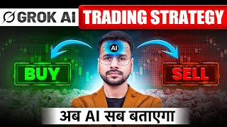 Grok AI Trading Strategy LIVE DEMO | Technical Analysis By Grok 3 AI | Algo Trading