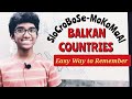 Balkan Geography and Capitals