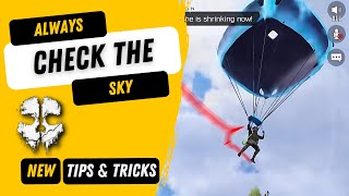 Check the sky or don't cry after - Call of Duty Mobile - Battle Royale - Tips & Tricks