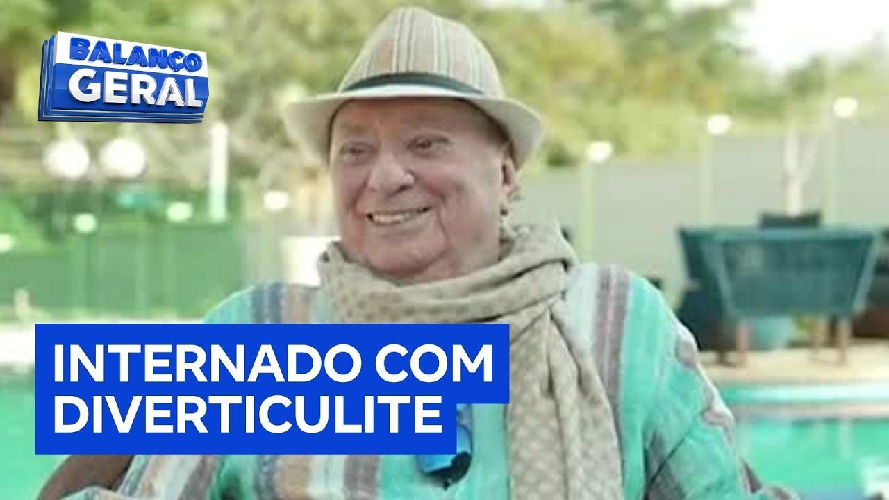 Raul Gil de 87 anos é internado com diverticulite aguda em São Paulo