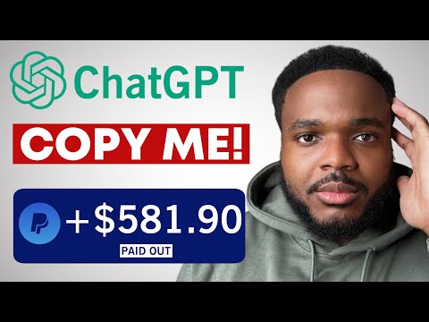 How To Make Money Online With a Laptop Using ChatGPT AI BOT ($170/Day)