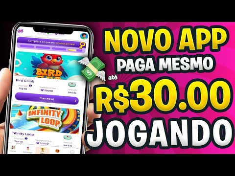 APP para GANHAR DINHEIRO JOGANDO 👉Pagou R$30 em 5 Horas🤑 Jogo para Ganhar Dinheiro no Pix