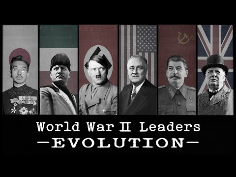 🌏 World War Ⅱ LEADERS EVOLUTION