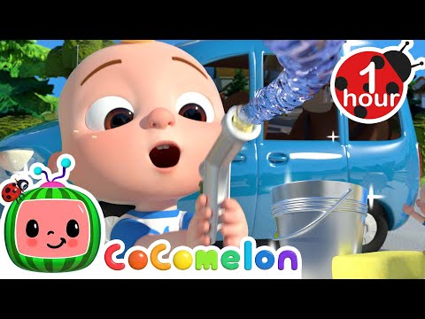 Learn to Wash Your Car Song! | CoComelon Nursery Rhymes | Healthy Habits and Routines