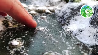 How to make an amazing winter river scene | realistic water effects | snow diorama