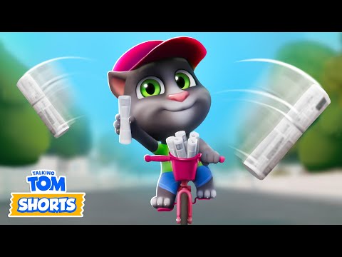 NEW EPISODE! Tom's First Job 💪😮‍💨 Talking Tom Shorts (S3 Episode 18)