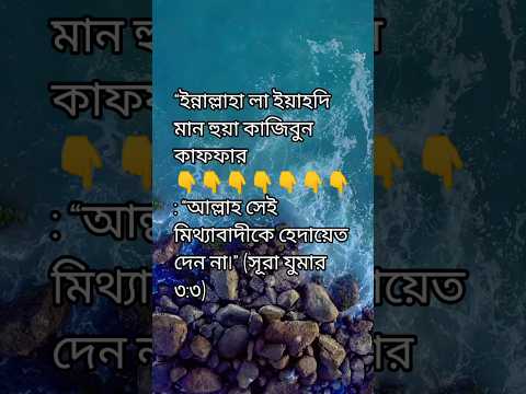 আপনি কি জানেন, মিথ্যা মানুষকে কোথায় নিয়ে যায়❓#সত্য #আচরণ #ইমান #shortvideo #motivation #ইসলাম #দোয়া