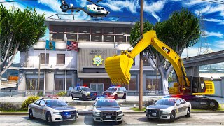 Building BIGGEST Highway Patrol Station in GTA 5 RP!