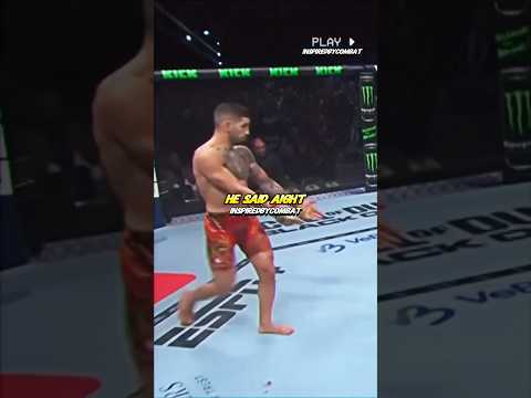 Ilia Topuria’s Gangster Moment Against Max Holloway 😱🔥