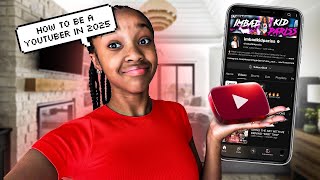 HOW TO BECOME A YOUTUBER IN 2025