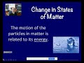 Exploring Changes in States of Matter