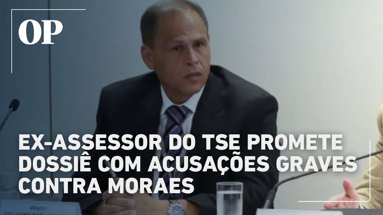 Ex assessor do TSE promete dossiê explosivo contra Moraes e fala em ditadura judicial
