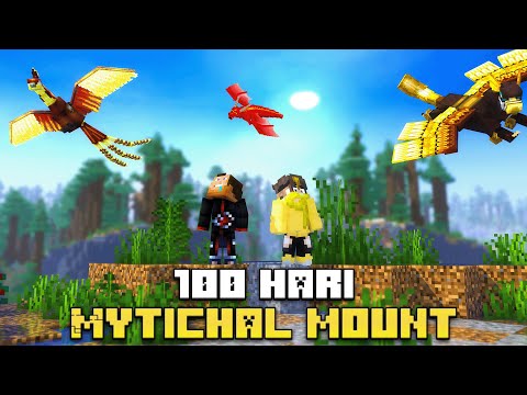 100 Hari Minecraft Mythical Mount