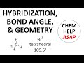 Molecular Geometry and Hybridization Concepts