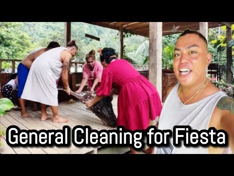 General cleaning.. for fiesta.