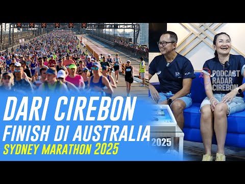 Suami Istri asal Cirebon Taklukan Sydney Marathon 2025