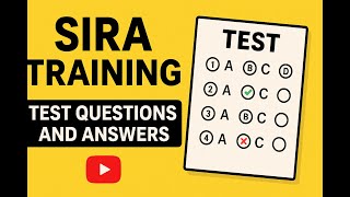 SIRA Training Test Questions and Answers – Pass Your Exam!