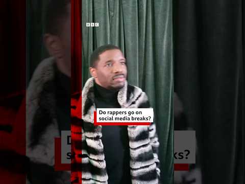 Do rappers go on social media breaks? #Music #BBCNews