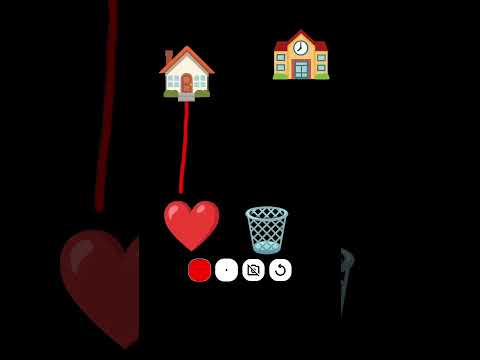 maison vs école #maison#ecol#poubelle#cœur