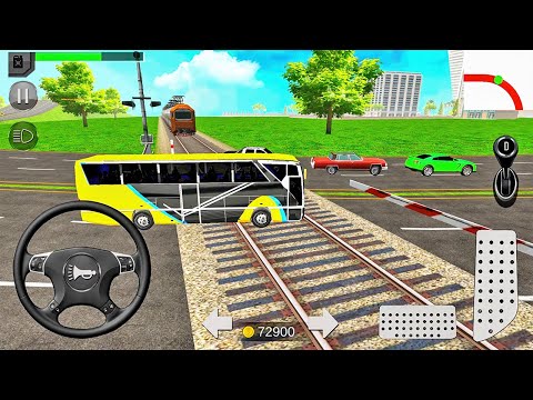 Euro Coach Bus Simulator 2020 #3 - City Bus Driving Games - Android Gameplay