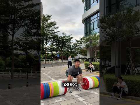 how 580kg looks 💀