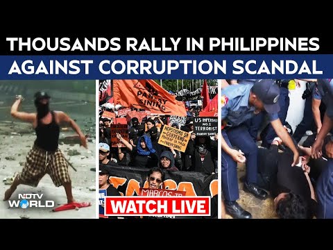 Philippines Protest Today | Thousands Rally In Philippines As Anger Builds Over Corruption