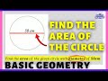 Calculating Area of a Circle