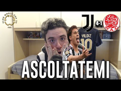 VI PREGO. VI SUPPLICO. VI IMPLORO. NON COMMETTETE QUESTO ERRORE... Juventus Wydad Casablanca 4-1