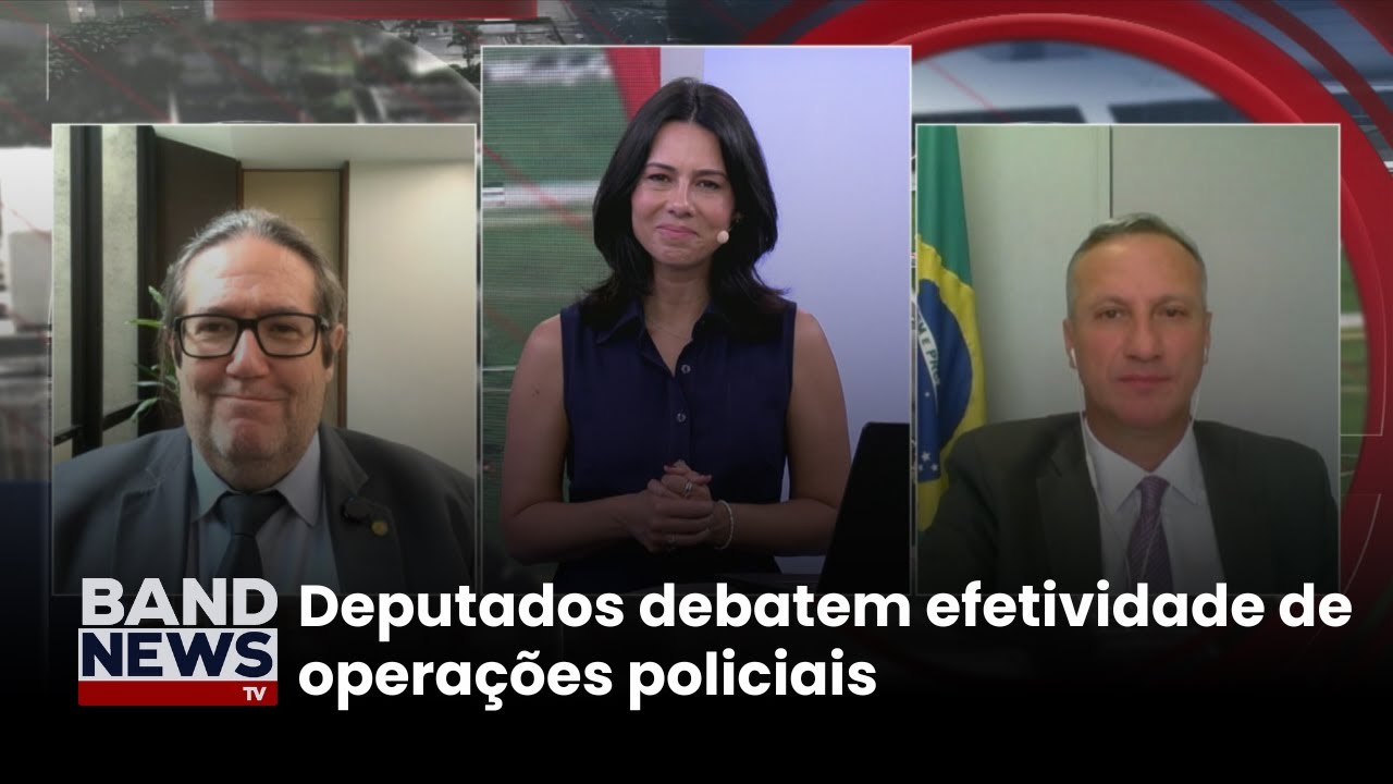AO VIVO Deputados debatem efetividade de operações policiais