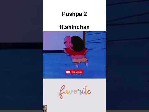Pushpa 2 song in shinchan voice 🥳😂 #shinchan #pushpa #pushpa2 #pushpasongs #music #shorts