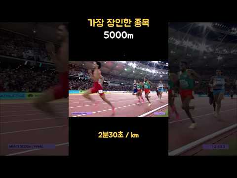 러닝 중 가장 잔인한 종목 5000m