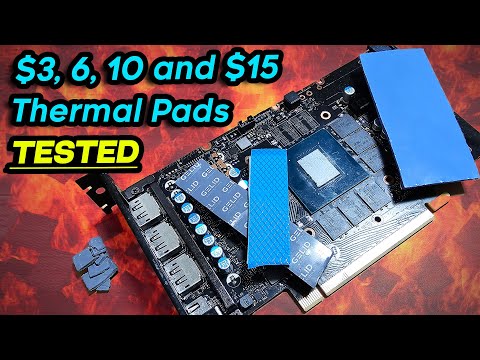 Best Thermal Pads for GPU VRAM? Showdown - RX 9070 and RTX 5060 Tested.