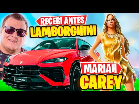 NOVA LAMBORGHINI URUS E MARIAH CAREY NO FORTNITE FINALMENTE SKIN DE SUV