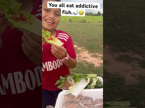 បងប្អូនញ៉ាំត្រីញៀនទាំងអស់គ្នា #wildrice #food #riceeatingchallenge #wildfruit #rice #eatingrice
