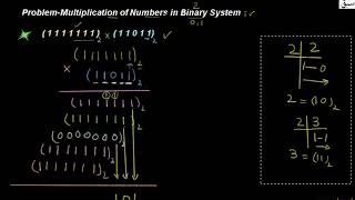 Problem-Multiplication of Numbers in Binary System