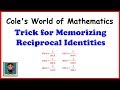 Reciprocal Identities in Trigonometry