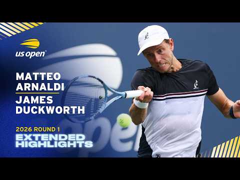 Matteo Arnaldi vs. James Duckworth Extended Highlights | 2026 US Open Round 1