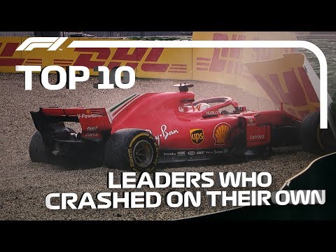 Top 10 Times The Race Leader Crashed On His Own