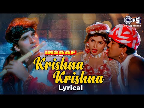 Krishna Krishna Bol Pyare - Lyrical | Insaaf | Akshay Kumar | Alisha Chinai | 90s Item Song