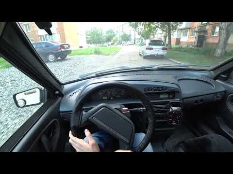 ЕДУ НА ЧЕТЫРКЕ В ОГОРОД - ВИД ОТ ПЕРВОГО ЛИЦА (LADA SAMARA POV)