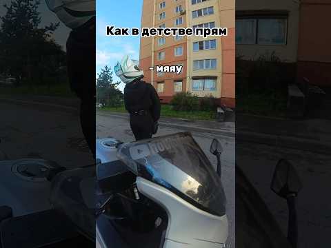 Скинь мячик!? #мотодевушка #мото #мотобудни #мотоцикл #мотопитер