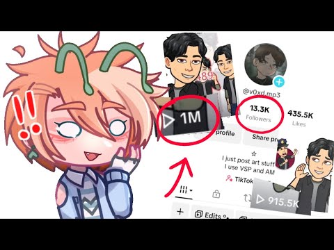 I went VIRAL on a undercover tiktok account//Gacha life 2