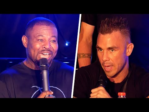 TENSE! Shane Mosley vs Matt Floyd FULL FINAL PRESS CONFERENCE | Moreno Boxing