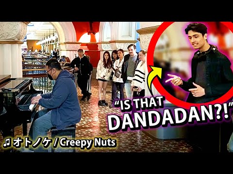 I Played DANDADAN OP (Otonoke) on Piano in Public!