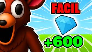 Cómo Conseguir 600+ Diamantes FÁCIL en 99 Noches en el Bosque (Roblox)