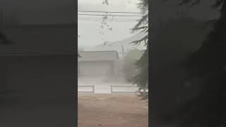 Summer thunderstorm drenches the High Desert Area