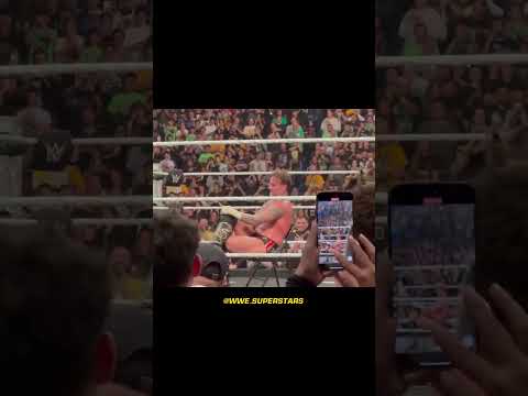 CM Punk and Adam Pearce having fun after Raw went off the air 😂