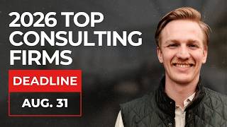 Consulting Firms: Aug 31 Deadline to Be Ranked as 2026 Top Firm