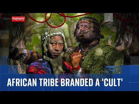 Sky News confronts 'African tribe' branded a 'cult' in Scottish woods
